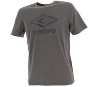 Tee shirt manches courtes Essential grisfonce chine h - Umbro L
