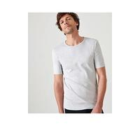 Tee-shirt DAMART manches courtes maille interlock - 12298-XXL-Gris chiné Gris
