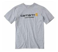Tee-shirt manches courtes-Sleeve Logo-gris-L CARHARTT