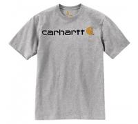 T-shirt Carhartt Core Logo manche courte gris noir orange - XL