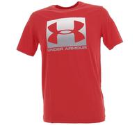 Tee Shirt Manches Courtes Under Armour Ua Boxed Rge Mc Tee Rouge M