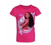 Tee shirt manches courtes Vaiana Fushia - - Fushia 2 ans