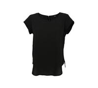 Only Femme Onlvic S/S Solid Top Noos Wvn T Shirt, Schwarz (Black Black), 36 EU