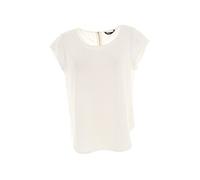 Tee shirt manches courtes Vic ecru mc tee l Ecru Taille : 34