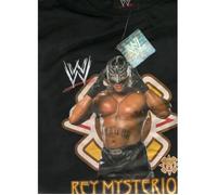 Tee Shirt Manches Courtes WWE Wrestling Rey Mysterio Noir Taille Large