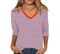 Tee Shirt Manches Longues Coton Femme De Chaud Grande Qualité avec Dye Rayures Petite Une Jabot Fourrure Tenue Nouer Noeud Japonaise Noirs Gros Multipoche Oui