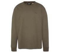 Tee Shirt Manches Longues Coton Lourd Schott TSCLIFF2ML Kaki