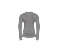 Odlo Natural 100% Merino Warm Long Sleeve Base Layer Gris XS Femme