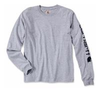 Tee-shirt manches longues - Sleeve EK231- gris clair - taille XL CARHARTT