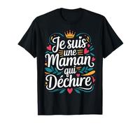 Tee Shirt Meilleure Maman qui Déchire Motif Fete des Mamans T-Shirt