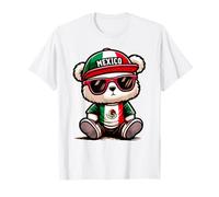 Tee shirt Mexique mignon ours en peluche mascotte Mexico T-Shirt