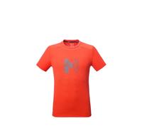 Millet - T-shirt d'alpinisme léger et respirant - Kamet Map SS M Paprika pour Homme - Taille L - Orange Orange L