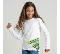 Tee Shirt Ml White L5bi28 I3214 T8/16 Ans Enfant Guess