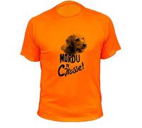 Tee Shirt, Mordu de Chasse, Fauve de Bretagne (XL,247, Orange)