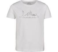 Tee-shirt Mr. Tee Kids Want To Be Here blanc - 134/140