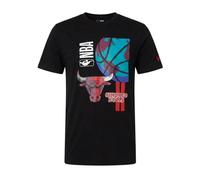 Tee-shirt NBA Chicago Bulls Globe Logo - NEW ERA - Manches courtes - Noir S