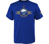Tee-shirt NHL Fanatics APRO pour adolescents, manches courtes, logo de l'équipe NHL - Buffalo Sabres, taille : L (14-16 ans)