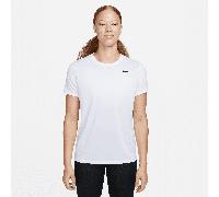 Tee-shirt Nike Dri-FIT pour femme Blanc/Noir XS (FR 34-36)