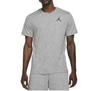 Jordan T-Shirt 'Jumpman' gris chiné / noir, Taille L