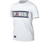 Tee-shirt Nike JORDAN Paris Saint-Germain - Blanc - Manches courtes - Homme L