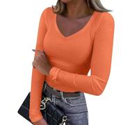 Tee Shirt Noir Femme Zippe Cache Stitch Pyjama Gros Col Cheminée Col Bateau Pull Hiver Chaud Chic Halloween Interieur Chauve Souris Chaude Polaire Haut Femme Chic Et Elegant Hiver Orange XL