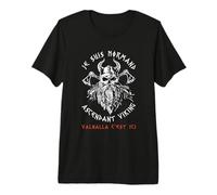 Tee Shirt Normand Je suis Normand Ascendant Viking Valhalla T-Shirt Haut de Gamme