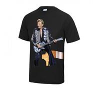 Tee shirt - NPZ - Johnny Halliday - Noir - Manches courtes - Taille XS à 5XL L