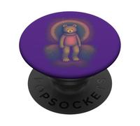 Tee-Shirt Ours en Peluche - Peluche Humoristique - Ours PopSockets PopGrip Adhésif