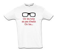 Tee Shirt Parodie - Polnareff - on ira Tous au Pas d'radis, on ira