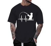 Tee Shirt Pas Cher Homme Grande Fit Hommes Ours FECT Graphique Repassage Jesus Gère Quart Entrainement Brode Christ Assorti Gynecomastie Annee Pochette Horizontales Euro