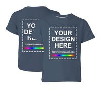 Tee Shirt Personnalisable Homme Pas Cher Cadeau Homme Personnalisé Photo/Texte/Logo T Shirt Personnalisé Entreprise/Événement Impression Avant/Arrière Tee Shirt Papa Maman Cadeau Anniversaire