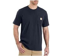 Carhartt T-shirt K87 Pocket manches courtes, poche poitrine, noir foncé XXL