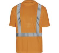 T-shirt à manches courtes haute visibilité Delta Plus Comet orange, taille XL