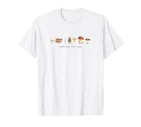 Tee-Shirt pour Amoureux des Champignons enracinant pour Vous Les Champignons Maman Papa Champignons T-Shirt