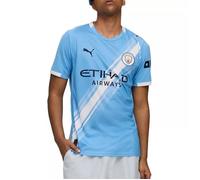 Puma Manchester City FC Maillot Domicile pour Hommes 25/26, Bleu (Team Light Blue x White), S