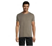 Tee-shirt - Regent - Zinc - 100% coton - Manches courtes - Coupe regular S