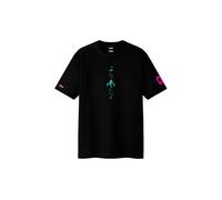 ASUS Tee-Shirt ROG II Edition Hatsune Miku, T-Shirt Noir Mixte édition Collector Gaming (FR/ES, Alpha/Lettres, M, Taille Normale, Taille Normale)