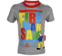 Tee shirt SAM LE POMPIER gris fireman sam taille 6 ans