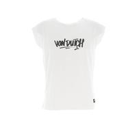 Tee Shirt Sans Manches Von Dutch Tee Nlogo White Noir Blanc M