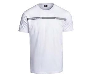 TEE-SHIRT SÉCU-ONE SÉCURITÉ PRIVÉE BLANC