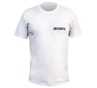 Tee Shirt Sécurité Blanc - 100% Coton