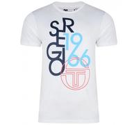 Tee-Shirt - SERGIO TACCHINI - Blanc - 100% coton - Manches courtes - Col arrondi L