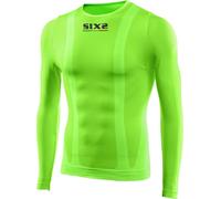 Tee shirt SIXS TS2 Green Vert Carbon manche longue moto vélo running sport SIX2