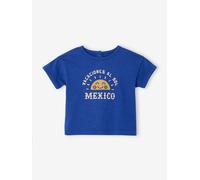 Tee-shirt soleil bébé manches courtes bleu roi 18M(81CM)