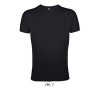 Tee-shirt - SOL'S - Regent Fit - Noir Profond - 100% coton - Manches courtes - 2XL XL
