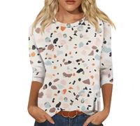 Tee Shirt Sport Femme Manches Courtes Été Chemise Femme Ete Confortablesblouse Femme Chic Et Élégant Grande Taille T Shirt Femme Coton Col V T Shirt Femme Chic Blouse,2-Gris,L