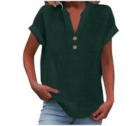 Tee Shirt Sport Femme T-Shirt à Manches Courtes Été T-Shirts et Tops de Sport Femmes à Séchage Rapide Top de Fitness Haut Yoga Pilates Jogging Tunique Grande Taille Vêtements de Travail, 3XL