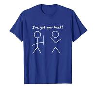 Tee Shirt Sport Homme T-Shirt Adulte avec Message « I've Got Your Back » - VêTement Unisexe Humoristique pour Homme Et Femme - Confortable Et LéGer pour Un Style DéContracté Quotidien