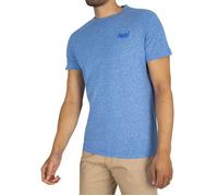 Superdry Vintage Logo EMB Tee T-Shirt, Fresh Blue Grit, L Homme