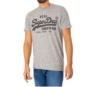 Tee-Shirt SuperDry - Superdry Vintage VL Noos Gris Homme - Col rond - Manches courtes - Confort exceptionnel